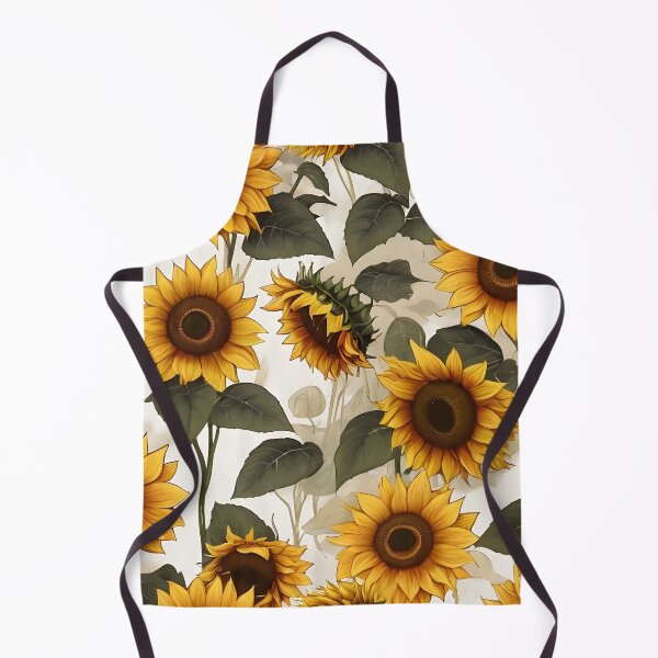 Item preview, Sunflower Retro Wall Print,Wall Art,Retro Wall Decor designed and sold by X-ecute.