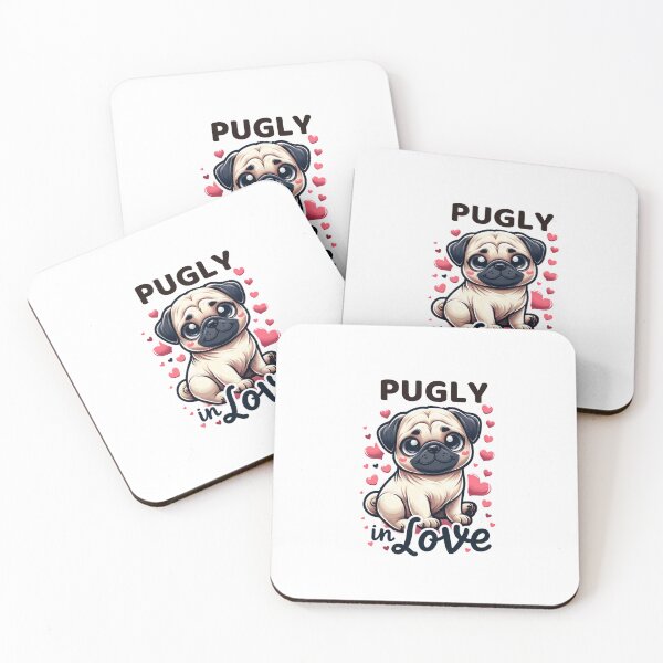 Item preview, Pugly in Love designed and sold by creativechaster.