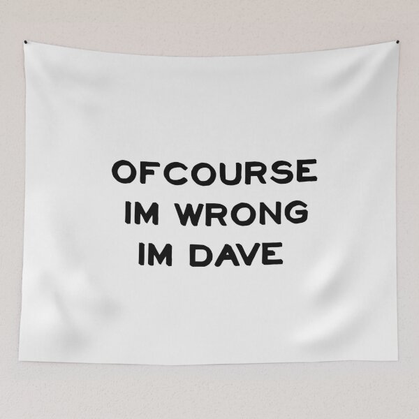 Item preview, ofcourse im wrong im dave designed and sold by sarina G.