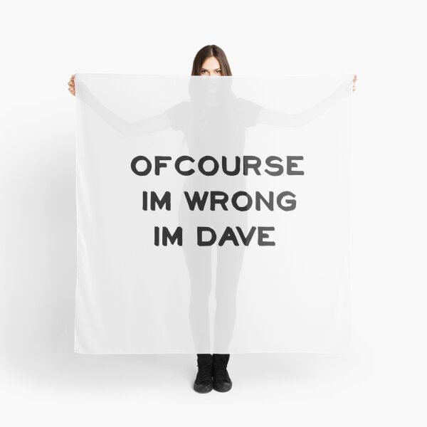 Item preview, ofcourse im wrong im dave designed and sold by sarina G.