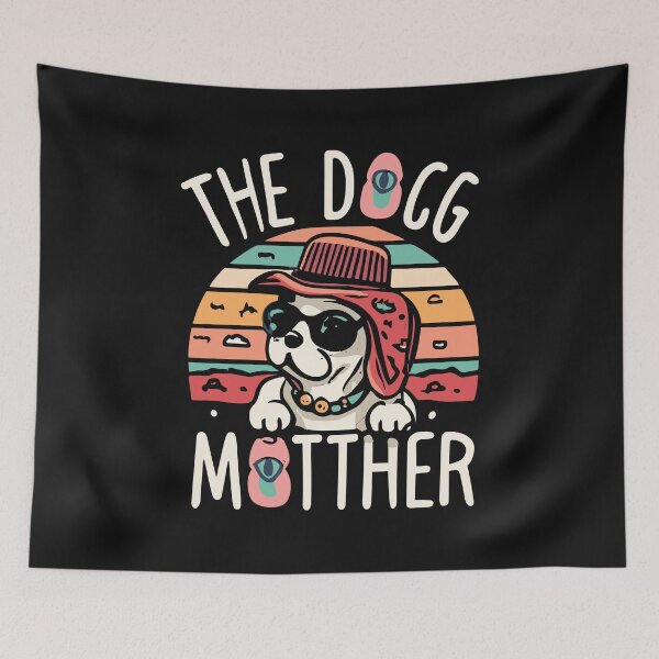 Item preview, The Dogmother Funny Dog Mother Mom T-Shirts designed and sold by MizoX7.