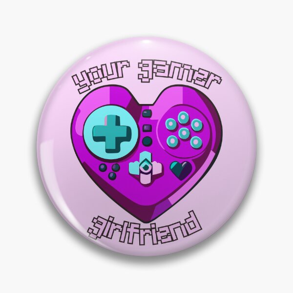 Item preview, Your gamer girlfriend heart designed and sold by Blueberry Shake.