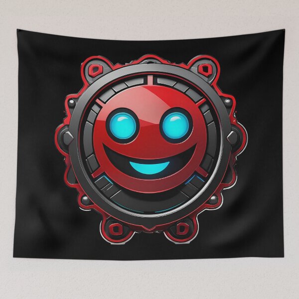 Item preview, Discover Humor in Art: Digital Red Mechanical Ghost designed and sold by Artedig.