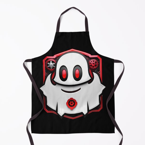 Item preview, Laughs Guaranteed: Digital Art with Red Mechanical Ghost designed and sold by Artedig.
