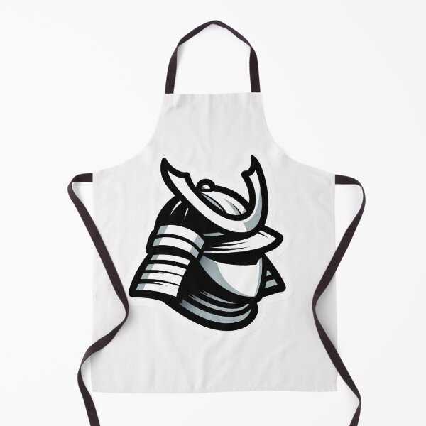 Item preview, Monochrome Samurai Helm: Stylized Kabuto Decal designed and sold by ShogunStyle.
