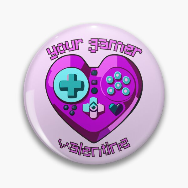 Item preview, Your gamer valentine heart designed and sold by Blueberry Shake.