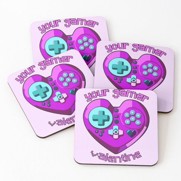 Item preview, Your gamer valentine heart designed and sold by Blueberry Shake.