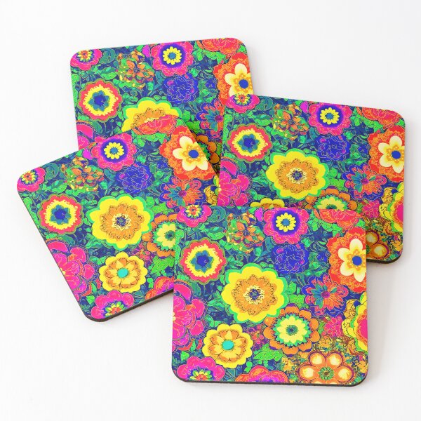 Item preview, Abstract Wild Floral Patterns designed and sold by ValuablesArt.