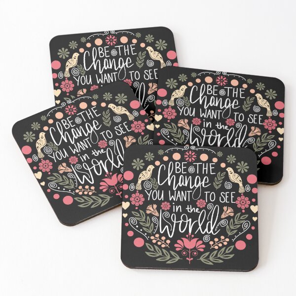 Item preview, Be The Change You Want To See In The World designed and sold by DaniWDesigns.
