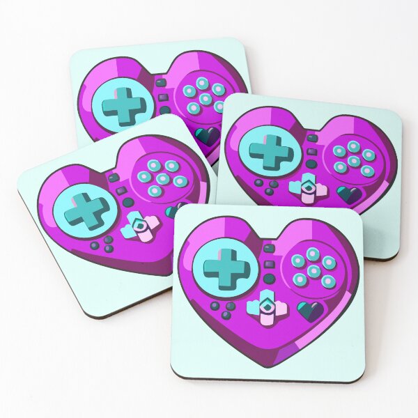 Item preview, Gamer heart designed and sold by Blueberry Shake.