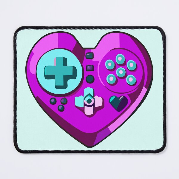 Item preview, Gamer heart designed and sold by Blueberry Shake.