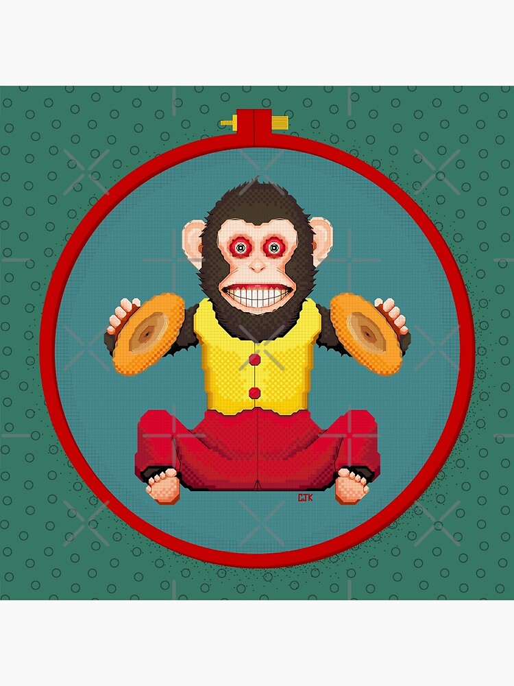 creepy cymbal monkey