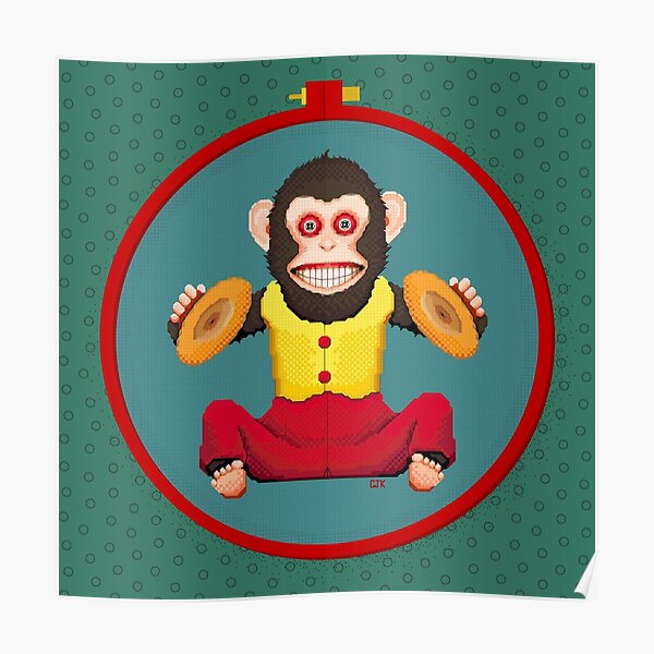 creepy cymbal monkey