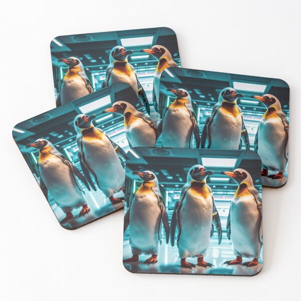 Item preview, Penguins in the laboratory designed and sold by M-Y-A-R-T-.
