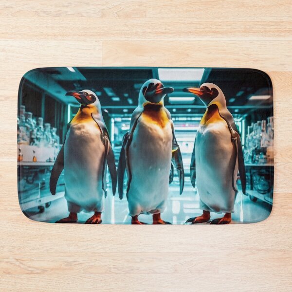 Item preview, Penguins in the laboratory designed and sold by M-Y-A-R-T-.