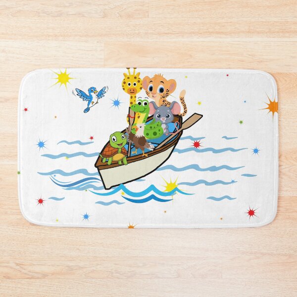 Item preview, Animal Friends Boat Ride designed and sold by tomorrowsart.