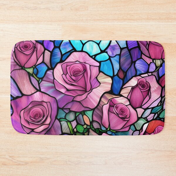 Item preview, Stained Glass Roses designed and sold by ChanceTwoArt.