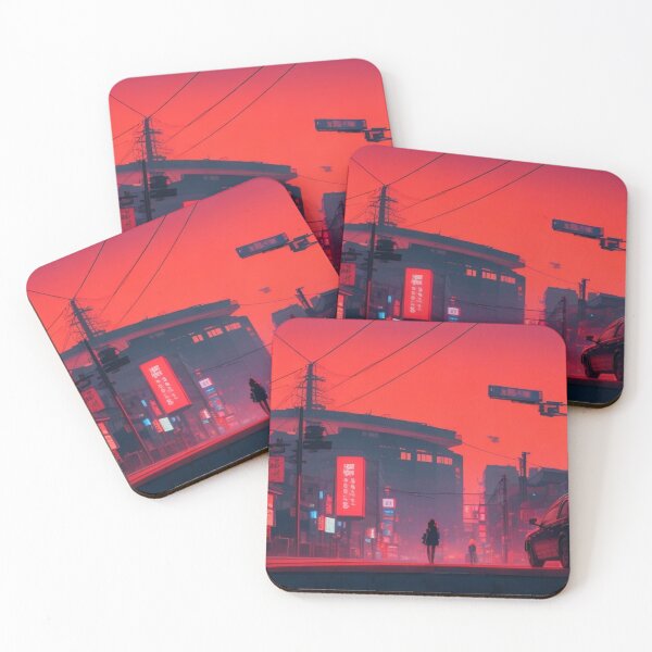 Item preview, Red Fog In Tokyo designed and sold by TondoMeander.