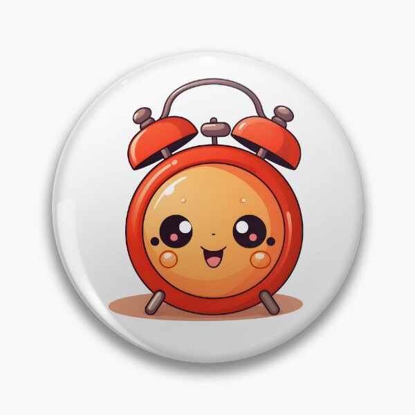 Item preview, Chibi Alarm Clock Cartoon designed and sold by CuddlesCartoons.