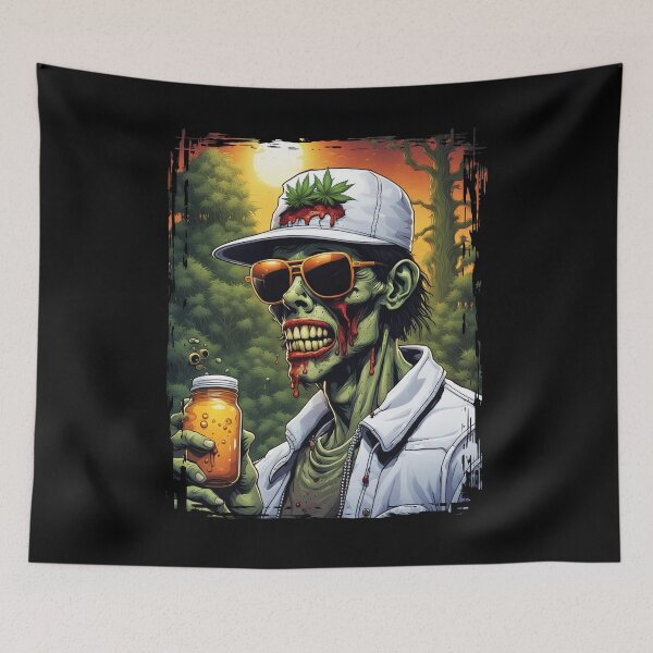 Item preview, Zombie Farmer Dab Drip Marijuana Strain Original Best Design designed and sold by DabGraphic.