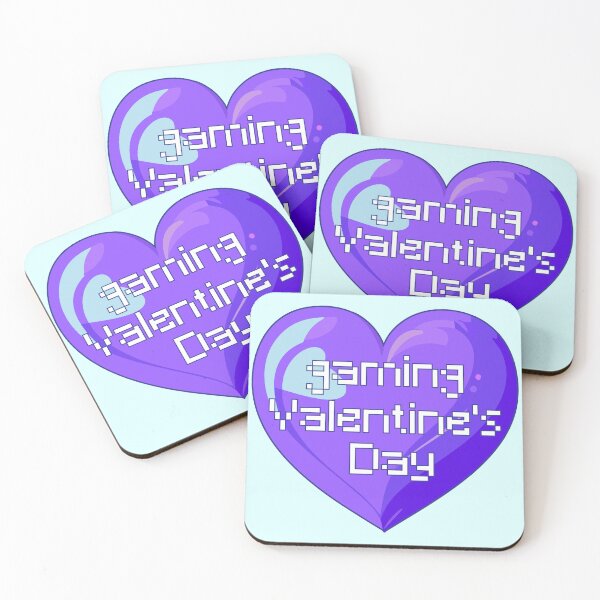 Item preview, Gaming valentine's day designed and sold by Blueberry Shake.