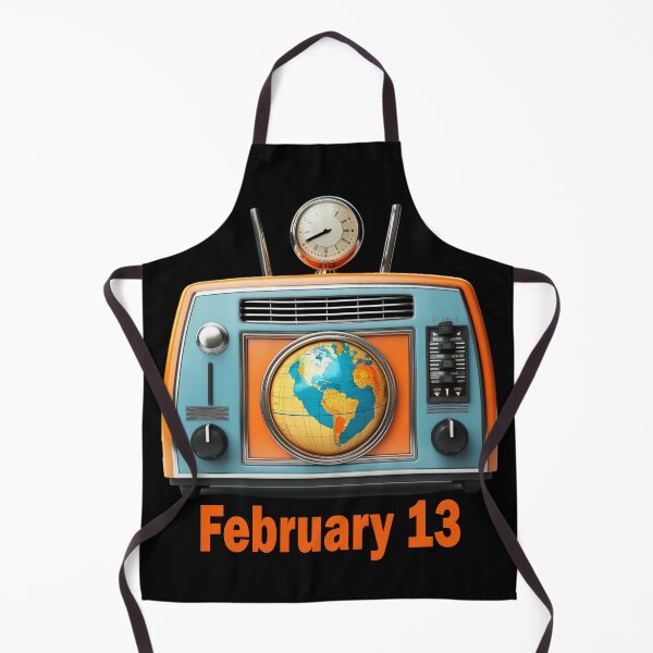 Item preview, World Radio Day Celebration Feb 13 designed and sold by Bliss Find And Design.