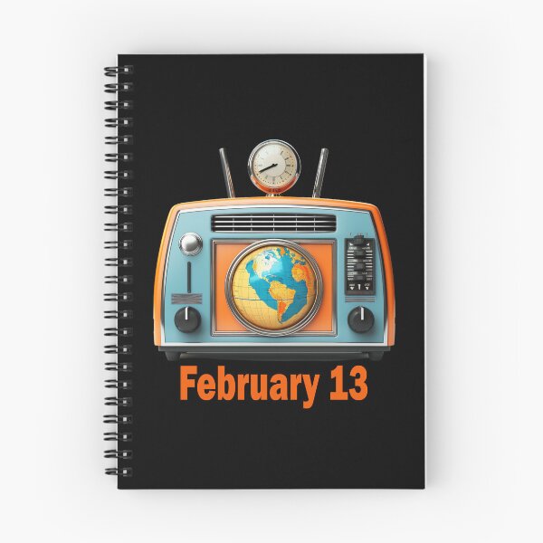 Item preview, World Radio Day Celebration Feb 13 designed and sold by Bliss Find And Design.