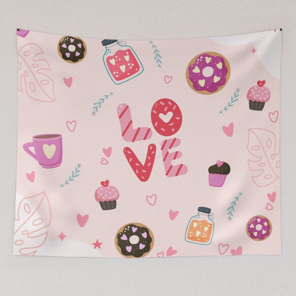 Item preview, Love Pattern designed and sold by UdomDesign.