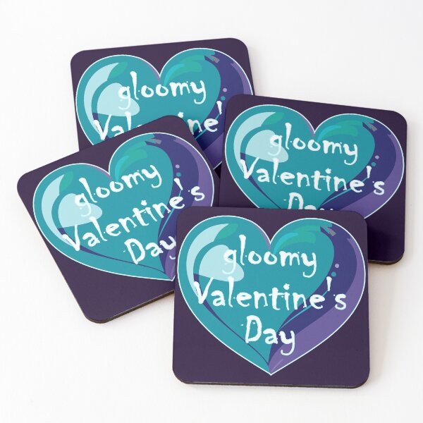 Item preview, Gloomy valentine's day designed and sold by Blueberry Shake.