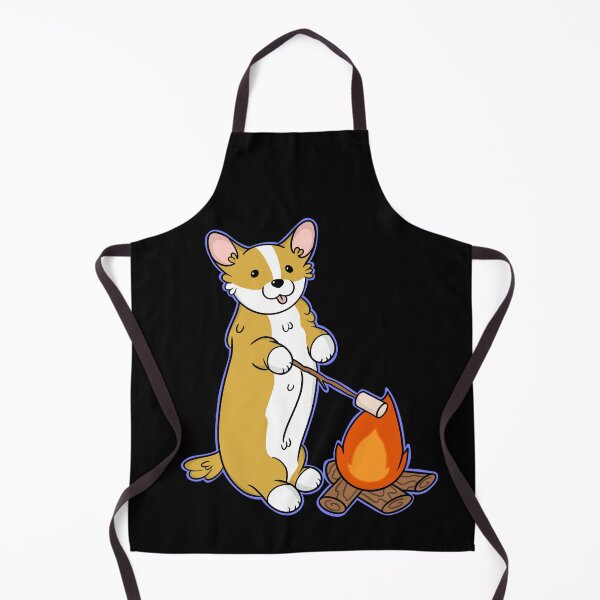 Item preview, Campfire Corgi designed and sold by DrawsCutePaws.
