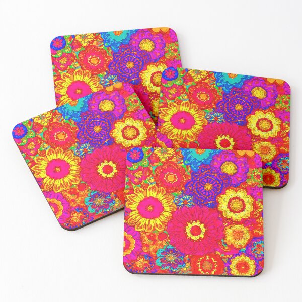 Item preview, Abstract Wild Floral Patterns designed and sold by ValuablesArt.