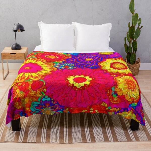 Item preview, Abstract Wild Floral Patterns designed and sold by ValuablesArt.