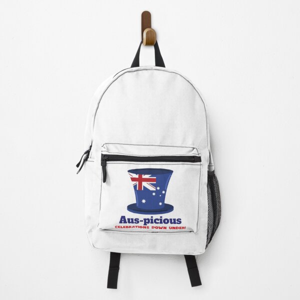 Item preview, Aus-picious Celebrations Down Under! - Aussie Day Australian Map Design on Hat Funny Pun designed and sold by mimiscreativity.