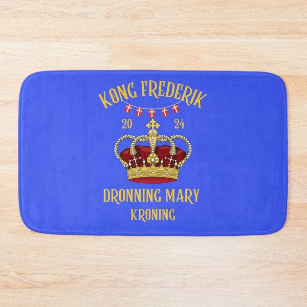 Item preview, Kong Frederik x dronning Mary kroning 2024 med krone designed and sold by Lady-Frost.