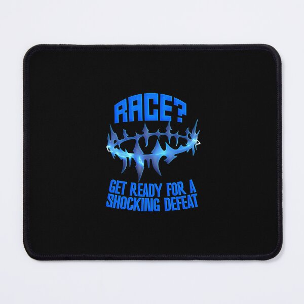 Item preview, Race? Get Ready For A Shocking Defeat - Elektra Kit Design (Blue) designed and sold by TyxShop.