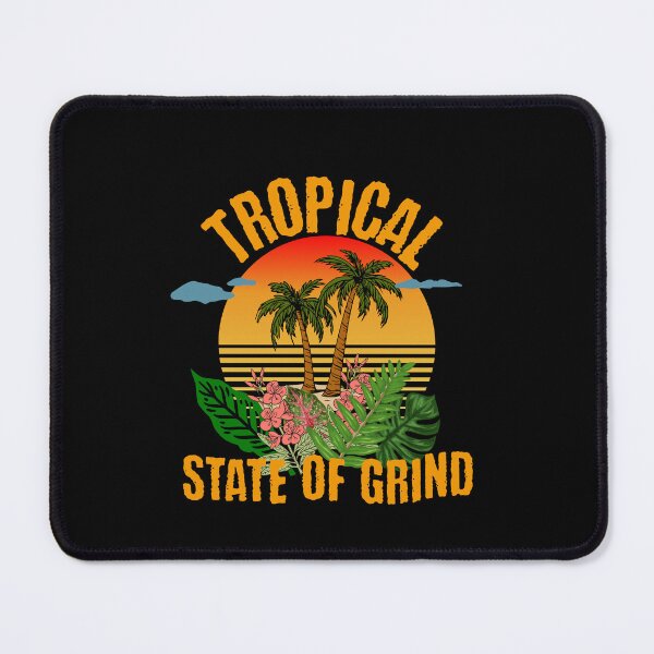 Item preview, “Tropical state of grind” Vintage Sunset Adventure Shirt for men and women. designed and sold by Nokart.