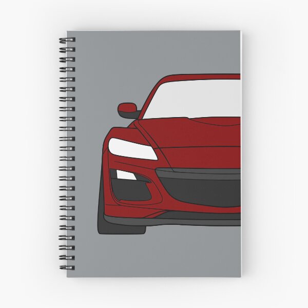 Artikelvorschau, Mazda RX-8 2008-2012 Weinrot entworfen und verkauft von EdimDesign.