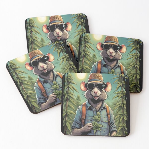 Item preview, Rat Farmer Pot Cannabis Marijuana Grower Strain Original Best Design designed and sold by DabGraphic.