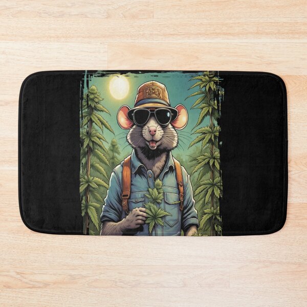 Item preview, Rat Farmer Pot Cannabis Marijuana Grower Strain Original Best Design designed and sold by DabGraphic.