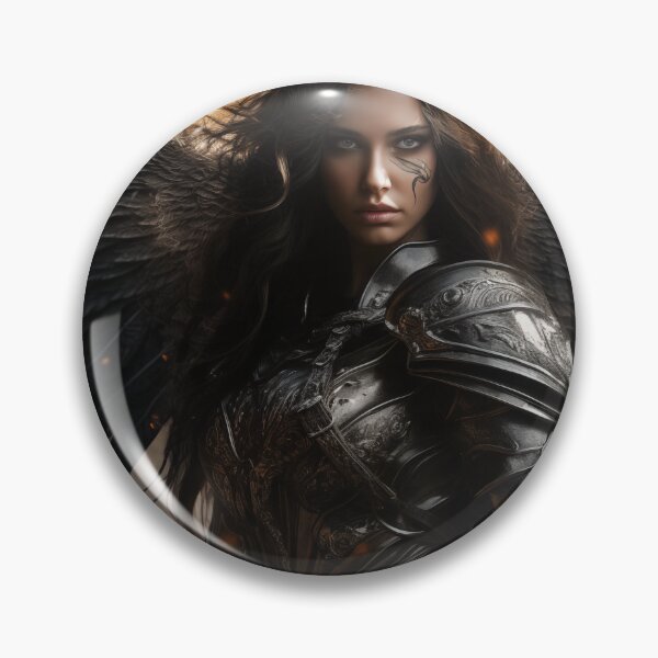 Item preview, Dark Fantasy Female Angel Knight 13 designed and sold by ShoppersCove.