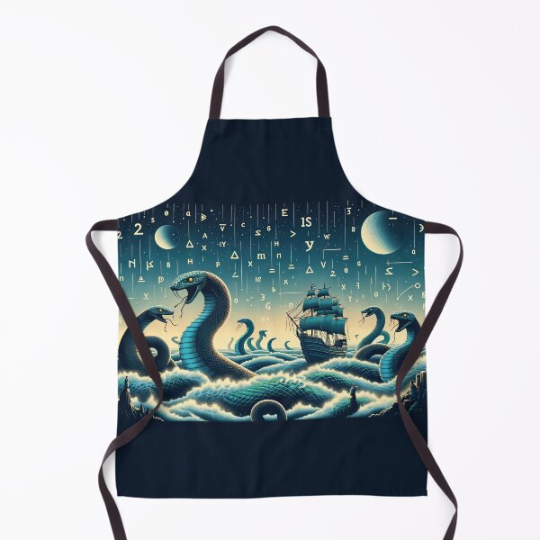 Item preview, Numeric Odyssey: Voyage Through the Algorithmic Sea designed and sold by TuringTacoTales.