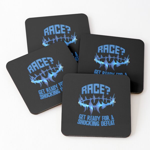 Item preview, Race? Get Ready For A Shocking Defeat - Elektra Kit Design (Navy) designed and sold by TyxShop.