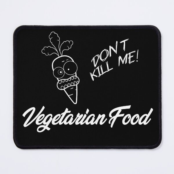 Item preview, Vegetarian food black designed and sold by GabGrafikSHOP.