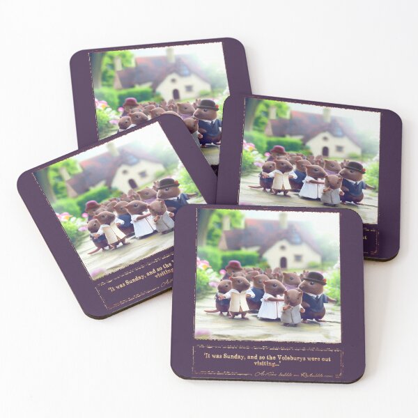 Item preview, (With text) 'It was Sunday, and so the Voleburys were out visiting...' designed and sold by ArtSea-Bubble.
