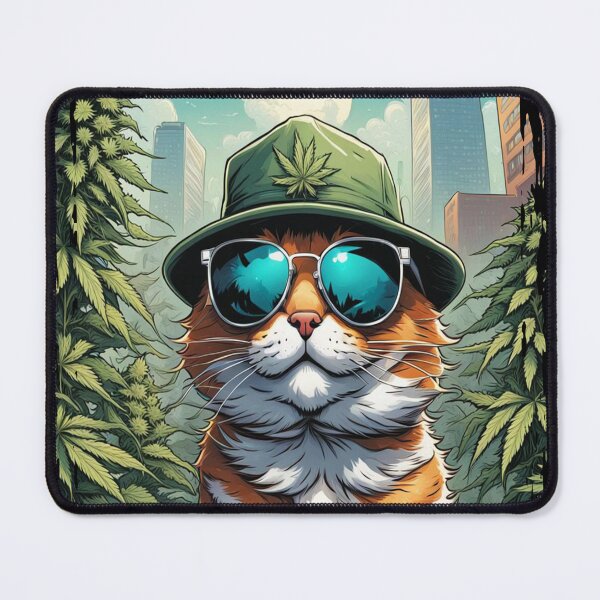 Item preview, City Cat Farmer Pot Cannabis Marijuana Grower Strain Original Best Design designed and sold by DabGraphic.