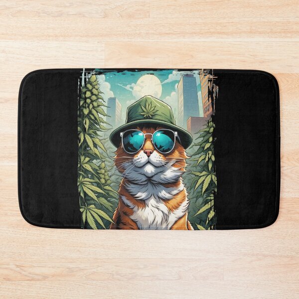 Item preview, City Cat Farmer Pot Cannabis Marijuana Grower Strain Original Best Design designed and sold by DabGraphic.