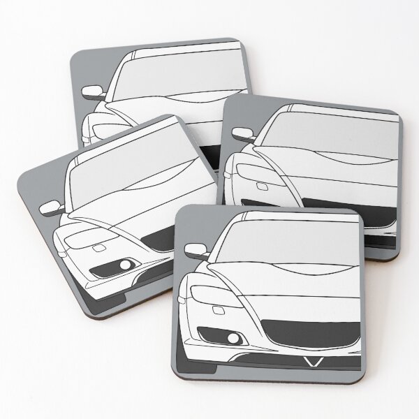 Item preview, Mazda RX-8 2002-2008 white designed and sold by EdimDesign.