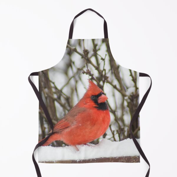 Item preview, Male Northern Cardinal in Snow designed and sold by RPoli3.