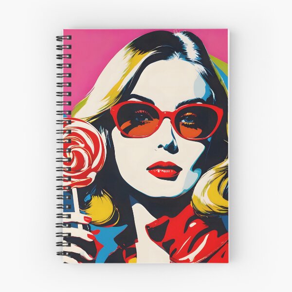 Item preview, Pop Art Woman With Lollipop designed and sold by AIncredible.