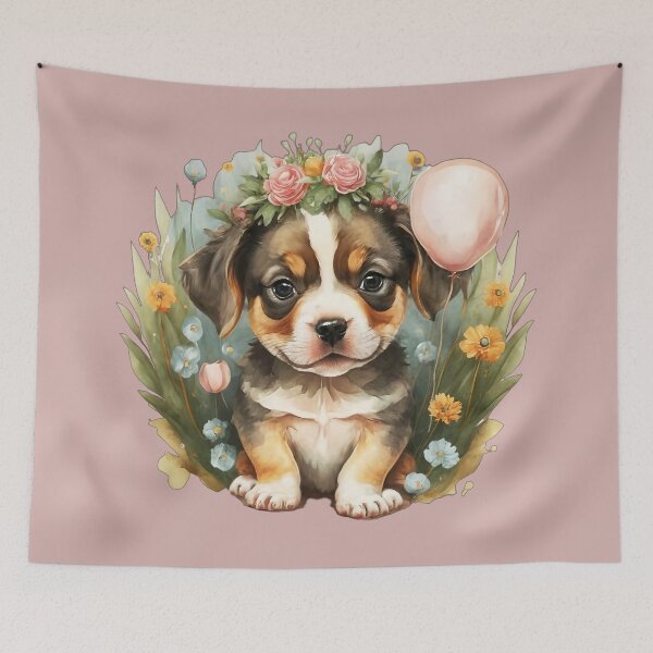 Item preview, A small dog. Cute. Funny. Sweet. Art for children. designed and sold by MagelliShop.